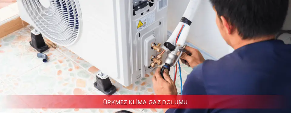 Ürkmez İlçemi Kumtel Klima Gaz Dolumu